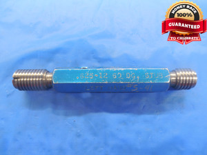 5/8 12 60 DEG. STUB LEFT HAND THREAD PLUG GAGE .625 GO NO GO PDS= .5889 & .5989 - DW3760RD