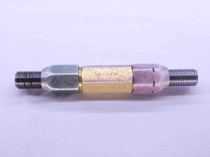 M16 X 1.5 6H METRIC THREAD PLUG GAGE 16 GO NO GO P.D.'S = 15.026 & 15.216 CHECK - M16156HP1