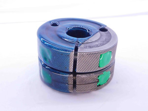 7/8 20 UNEF 2A THREAD RING GAGES .875 .8750 GO NO GO P.D.'S = .8412 & .8368 - 78202AR1
