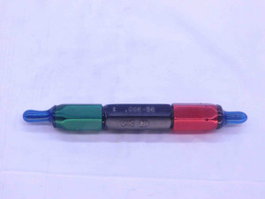 2 56 UNC 2B THREAD PLUG GAGE #2 .086 .0860 GO NO GO P.D.'S = .0744 & .0772 CHECK - 2562BP1 2 56 UNC 2B THREAD PLUG GAGE #2 .086 .0860 GO NO GO P.D.'S = .0744 & .0772 CHECK - 2562BP1