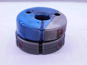 3/4 16 UNF 3A THREAD RING GAGES .75 .750 .7500 GO NO GO P.D.'S = .7094 & .7056 - 34163AR1