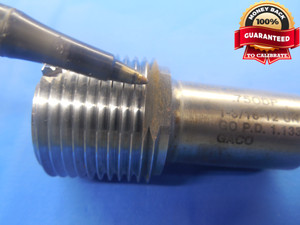 1 3/16 12 UN 2B OR 3B THREAD PLUG GAGE 1.1875 GO ONLY P.D. = 1.1334 N-2 3 TOOL - DW4074RD