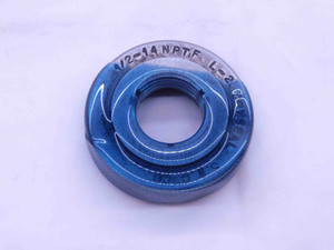 1/2 14 NPTF L2 PIPE THREAD RING GAGE .5 .50 .500 .5000 N.P.T.F. DRYSEAL TAPER - DW4186RD