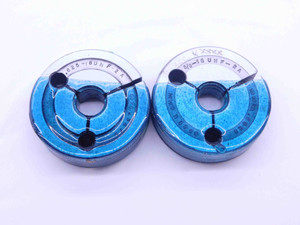 5/8 18 UNF 2A THREAD RING GAGES .625 .6250 GO NO GO P.D.'S = .5875 & .5828 CHECK - 58182AR1