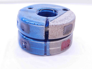1 1/16 12 UN 2A THREAD RING GAGES 1.0625 GO NO GO P.D.'S = 1.0067 & 1.0010 CHECK - DW4334BU