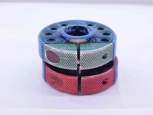 3/4 10 UNC 2A THREAD RING GAGES .75 .750 .7500 GO NO GO P.D.'S = .6832 & .6773 - DW4336BU