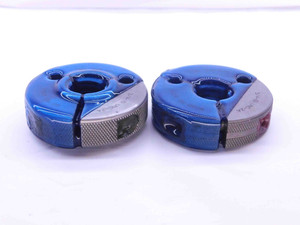 3/4 10 UNC 2A THREAD RING GAGES .75 .750 .7500 GO NO GO P.D.'S = .6832 & .6773 - DW4336BU