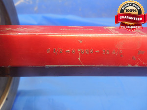 6 1/2 8 UNS 3B THREAD PLUG GAGE 6.5 NO GO ONLY P.D. = 6.4267 NS-3B 6 1/2"-8 TOOL - DW4319RD