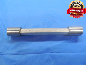 .7500 & .7650 PIN PLUG GAGE GO NO GO ONSIZE 3/4 19.050 mm INSPECTION TOOL