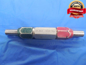 .5430 & .5510 CLASS X PIN PLUG GAGE GO NO GO .5313 +.0117 OVERSIZE 17/32 13.995