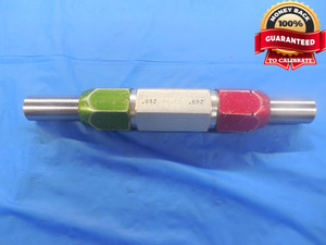 .6820 & .6920 PIN PLUG GAGE GO NO GO .6875 -.0055 UNDERSIZE 11/16 17.323 mm