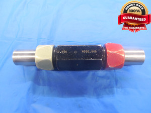 .9360 & .9400 CLASS Y PIN PLUG GAGE GO NO GO .9375 -.0015 UNDER 15/16 23.876 mm