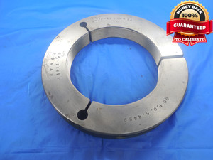 5 1/2 12 UNJ 3A THREAD RING GAGE 5.5 GO ONLY P.D. = 5.4459 5 1/2"-12 INSPECTION - DW4598RD