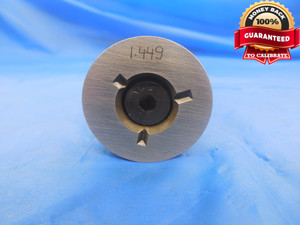 1.4490 & 1.4570 PIN PLUG GAGE GO NO GO 1.4375 +.0115 37.008 mm 1.449 1.457