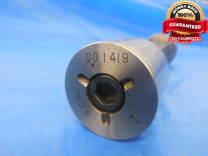 1.4190 & 1.4230 CLASS Z PIN PLUG GAGE GO NO GO 1.4063 +.0127 1 13/32 1.419 1.423