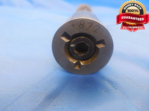 .8720 & .8760 PIN PLUG GAGE GO NO GO .8750 -.0030 UNDERSIZE 7/8 22.149 .872 .876