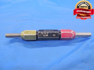 .3127 & .3134 CLASS XX PIN PLUG GAGE GO NO GO .3125 +.0002 OVERSIZE 5/16 7.960