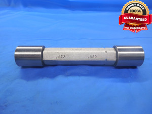 .8720 & .8820 PIN PLUG GAGE GO NO GO .8750 -.0030 UNDERSIZE 7/8 22.149 .872 .882