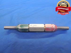 .3430 & .3480 CL X PIN PLUG GAGE GO NO GO .3438 -.0008 UNDERSIZE 11/32 .343 .348