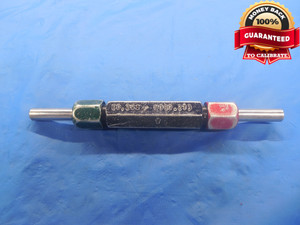 .2680 & .2730 CLASS Y PIN PLUG GAGE GO NO GO .2813 -.0133 9/32 6.934 .268 .273