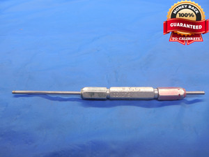 .0750 & .0780 CLASS Y PIN PLUG GAGE GO NO GO .0625 +.0125 1/16 1.981mm .075 .078