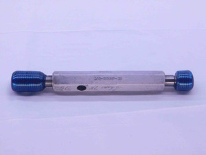 1/2 20 UNF 3B THREAD PLUG GAGE .5 .50 .500 .5000 GO NO GO P.D.'S = .4675 & .4717 - DW4994RDRL