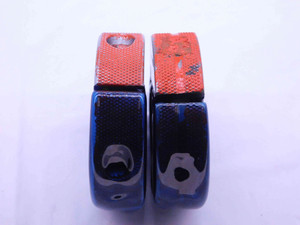 1" 14 NS 3A THREAD RING GAGES 1.0 1.00 GO NO GO P.D.'S = .9536 & .9494 UNS-3A - DW4871BU