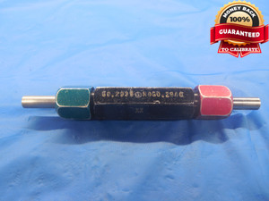 .2935 & .2940 CL XX PIN PLUG GAGE GO NO GO .2813 +.0122 OVERSIZE 9/32 7.455 .294
