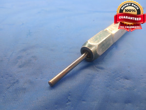 .0925 & .0935 CLASS X PIN PLUG GAGE GO NO GO .0938 -.0013 UNDERSIZE 3/32 2.350mm