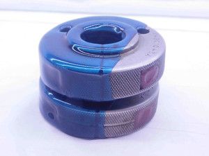 1" 8 UNC 3A THREAD RING GAGES 1.0 1.00 1.000 GO NO GO P.D.'S = .9188 & .9137 - DW6156RDRL