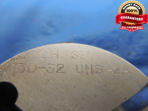 0.4130 32 UNS 2A LEFT HAND SPECIAL THREAD RING GAGES .413 GO NO GO = .3929 .3897 - DW5003RD
