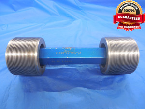 2 7/8 12 UNJ 3A SET THREAD PLUG GAGE 2.875 GO NO GO P.D.'S = 2.8209 & 2.8162 - DW5031RD