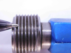 1" 11 1/2 NPT L1 PIPE THREAD PLUG GAGE 1.0 1.00 1.000 1.0000 N.P.T. NATIONAL - DT1047BURL