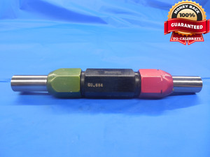 .6840 & .7000 CLASS XX PIN PLUG GAGE GO NO GO .6875 -.0035 11/16 .684 .700 .70