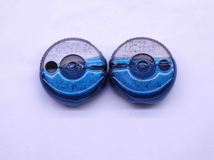 10 32 UNF 2A THREAD RING GAGES #10 .190 .1900 GO NO GO P.D.'S = .1688 & .1658 - 10322AR1