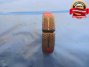 1/4 28 NF THREAD RING GAGE .25 NO GO ONLY P.D. = .2297 UNF 1/4"-28 INSPECTION - DW5545BU