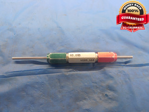 .0950 & .1040 CL Z PIN PLUG GAGE GO NO GO .0938 +.0012 OVERSIZE 3/32 .095 .104