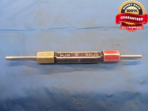 .1260 & .1300 CLASS Y PIN PLUG GAGE GO NO GO .1250 +.0010 OVERSIZE 1/8 .126 .130