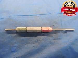 .1200 & .1230 CLASS Z PIN PLUG GAGE GO NO GO .1250 -.0050 1/8 3.048 mm .120 .123