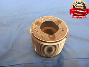 BUDGET PRICE 1 5/8 12 THREAD PLUG GAGE 1.625 GO ONLY 1 5/8"-12 INSPECTION TOOL - DW5740BU