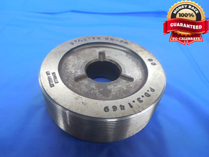 3 3/16 16 UN 3B THREAD PLUG GAGE 3.1875 GO ONLY P.D. = 3.1469 N-3B INSPECTION - DW5752BU