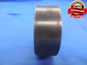 2 1/4 24 NS THREAD PLUG GAGE 2.25 GO ONLY P.D. = 2.2229 UNS 2 1/4"-24 INSPECTION - DW5749BU