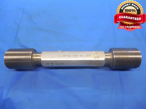 1.372 16 UNS 3A SET THREAD PLUG GAGE GO NO GO P.D.'S = 1.3314 & 1.3276 NS-3A - DW5800RD