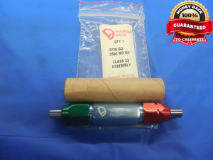 .3230 & .3300 CLASS ZZ PIN PLUG GAGE GO NO GO .3125 +.0105 OVERSIZE 5/16 8.204mm