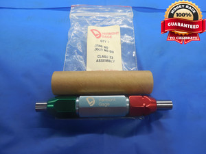 .3500 & .3530 CLASS ZZ PIN PLUG GAGE GO NO GO .3438 +.0062 OVERSIZE 11/32 8.966