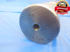 2.2450 & 2.2500 PIN PLUG GAGE GO NO GO 2.2500 -.0050 UNDERSIZE 2 1/4 57.023 mm