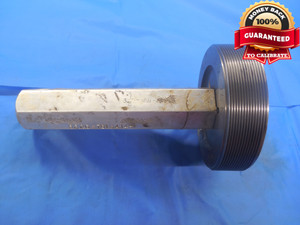 3 7/8 16 N THREAD PLUG GAGE 3.875 GO ONLY P.D. = 3.8344 UN 3 7/8"-16 INSPECTION - DW5883BU