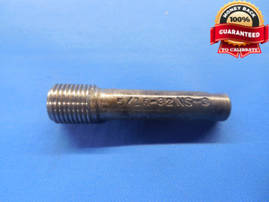 5/16 32 NS 3 THREAD PLUG GAGE .3125 GO ONLY P.D. = .2946 UNS-3 5/16"-32 CHECK - DW6063BU