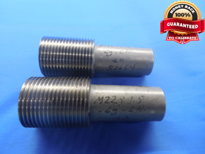 M22 X 1.5 6g LEFT HAND SET THREAD PLUG GAGE 22.0 GO NO GO PD'S = 20.994 & 20.854 - DW6121BU