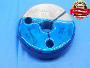 9/16 20 UN 3A THREAD RING GAGE .5625 GO ONLY P.D. = .5300 9/16"-20 INSPECTION - DW6182RD
